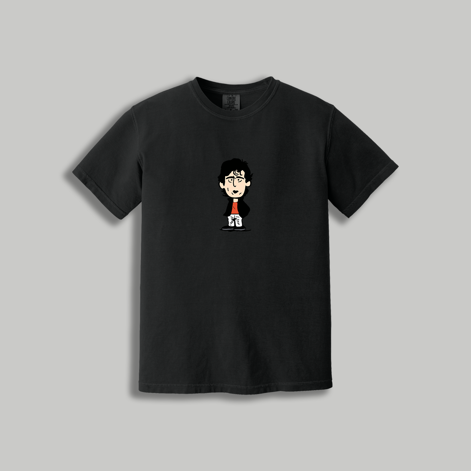 Mick Jagger Retro Cartoon T-Shirt – Rolling Stones x Peanuts Inspired Rock Tee