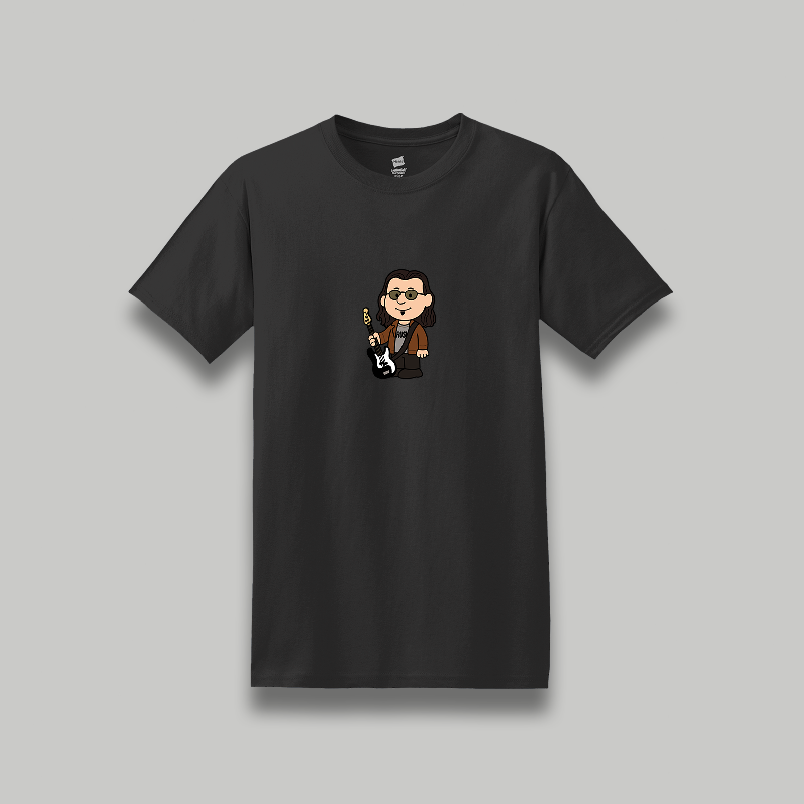 Geddy Lee Retro Cartoon T-Shirt - Rush Inspired Music Festival Shirt