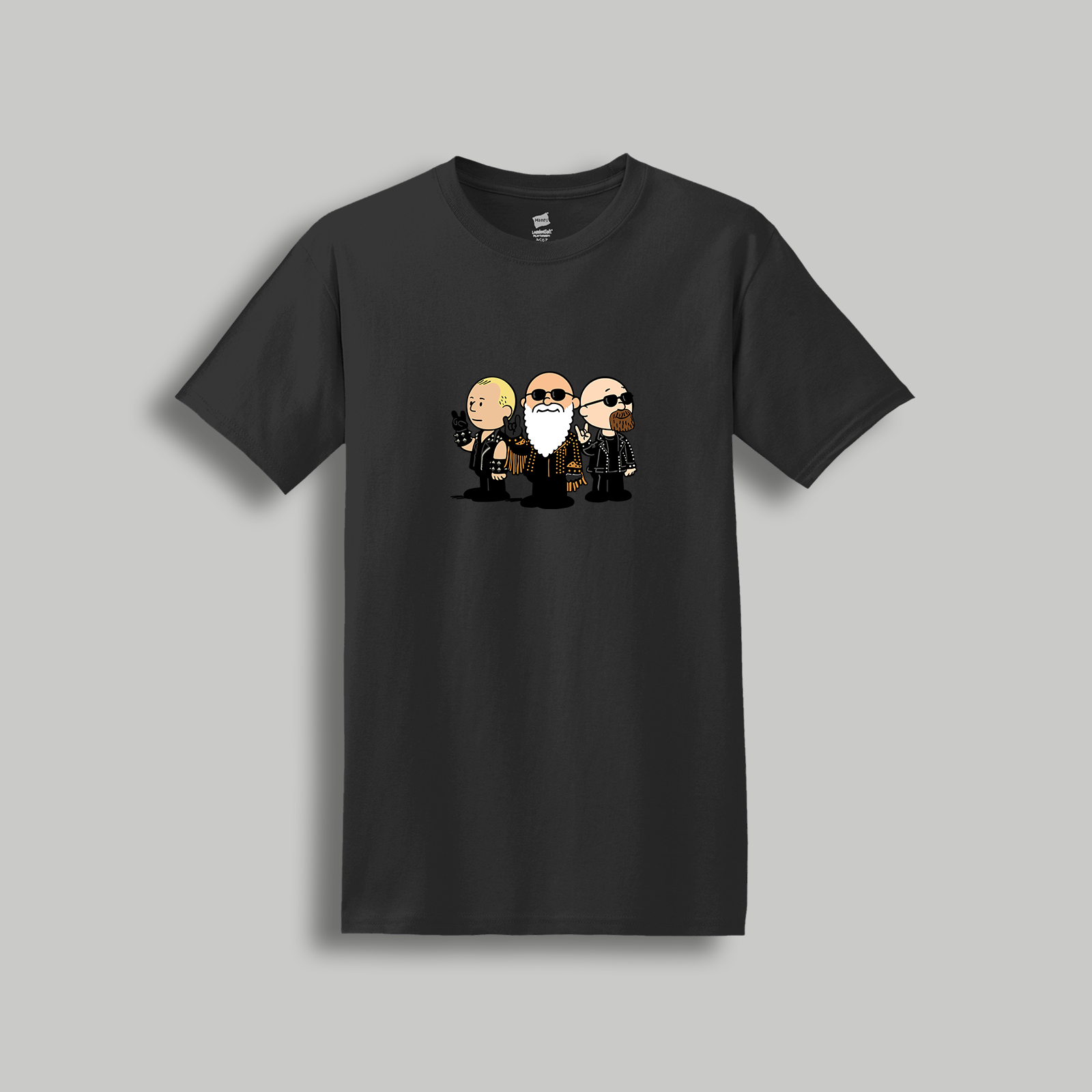 Judas Priest Retro Cartoon Tee – Heavy Metal Band Graphic Shirt