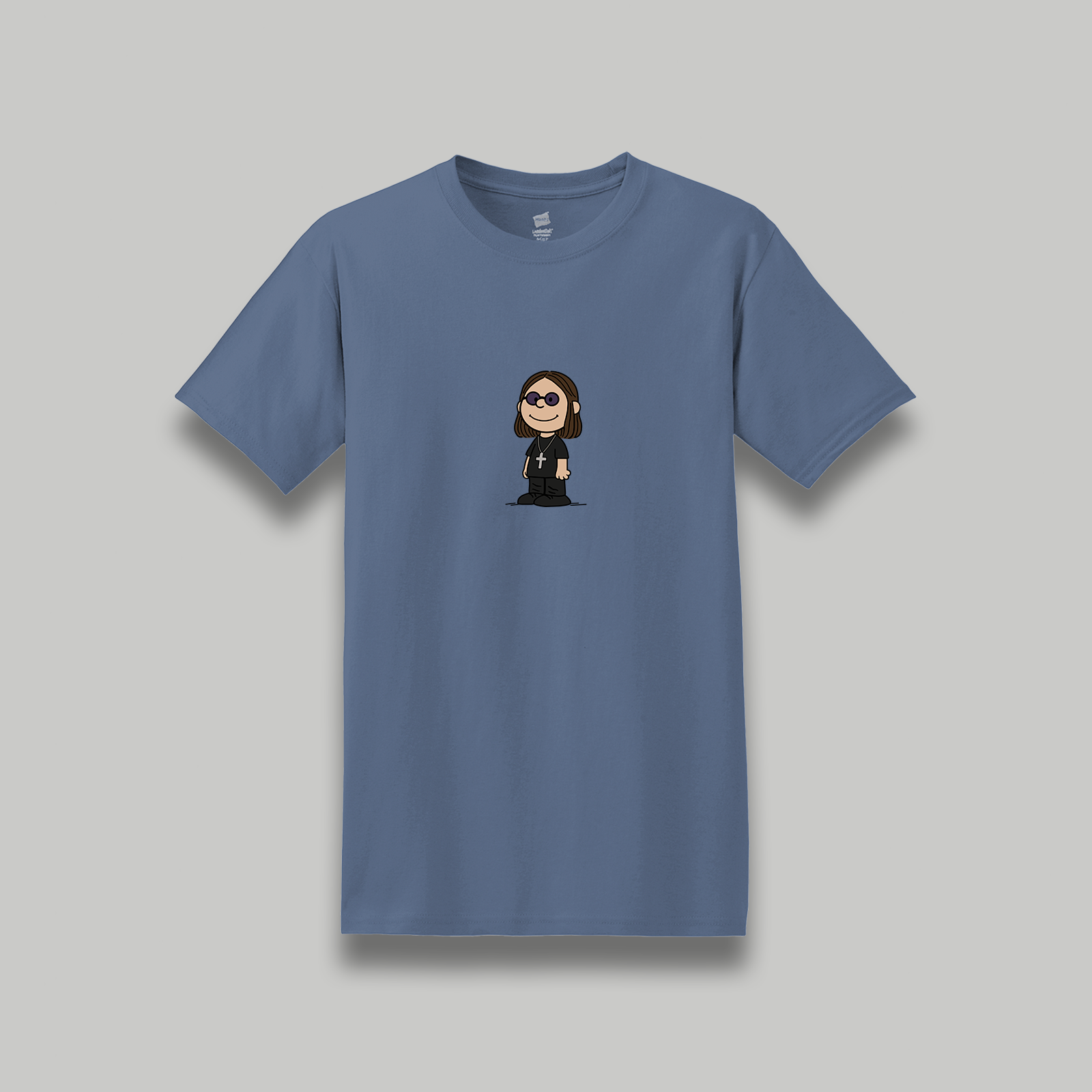 Ozzy Osbourne Inspired Retro Cartoon T-Shirt - Prince of Darkness Black Sabbath Shirt