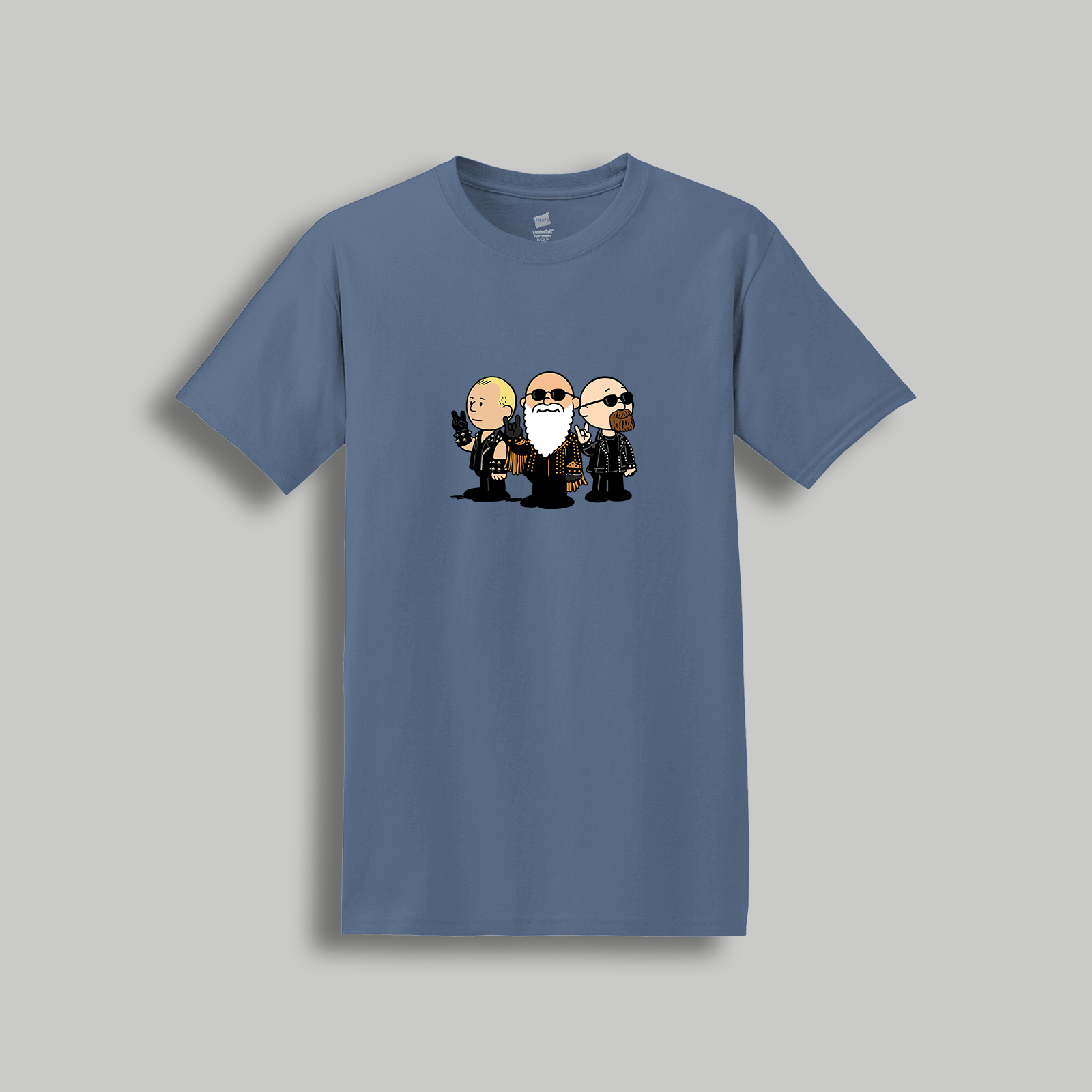 Judas Priest Retro Cartoon Tee – Heavy Metal Band Graphic Shirt