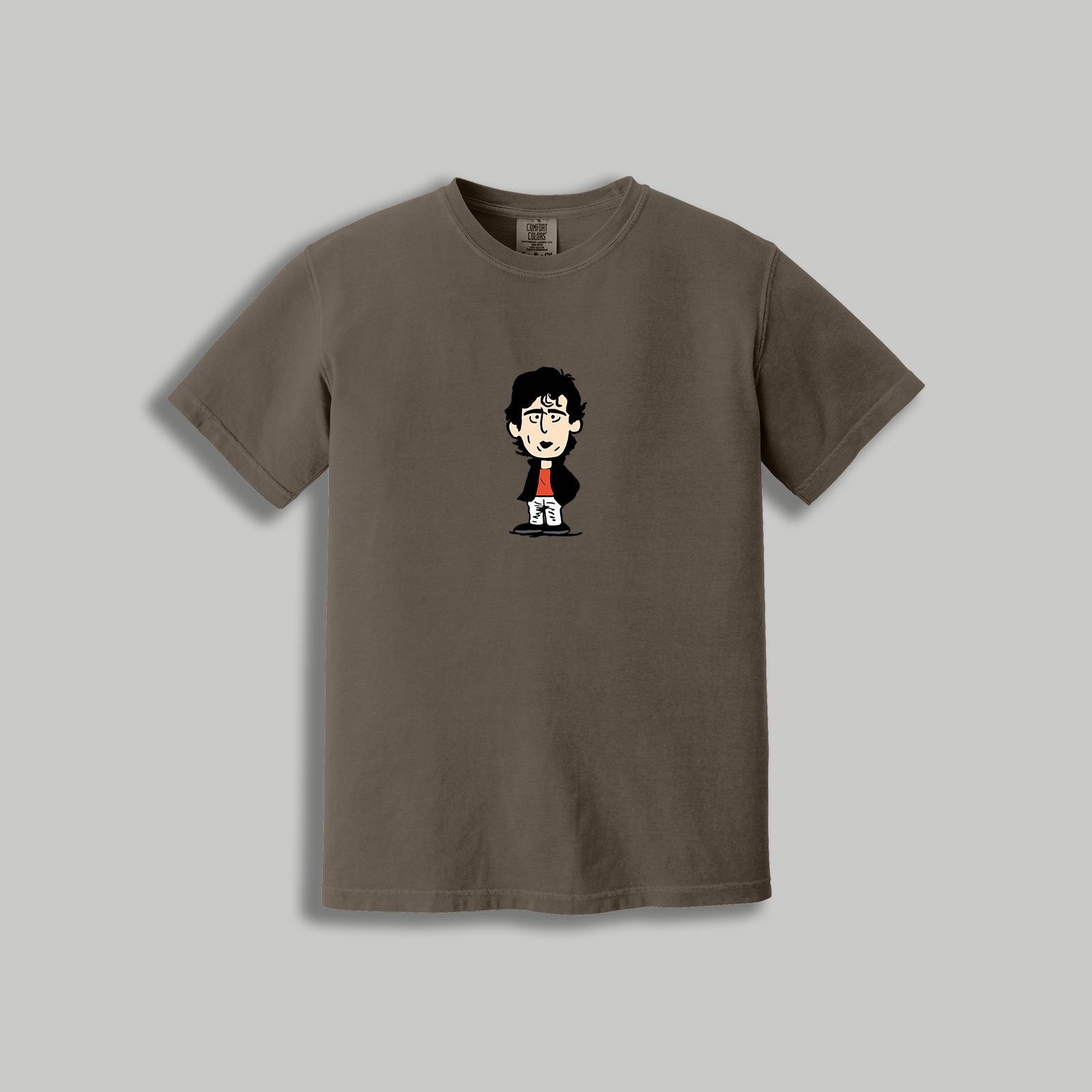 Mick Jagger Retro Cartoon T-Shirt – Rolling Stones x Peanuts Inspired Rock Tee