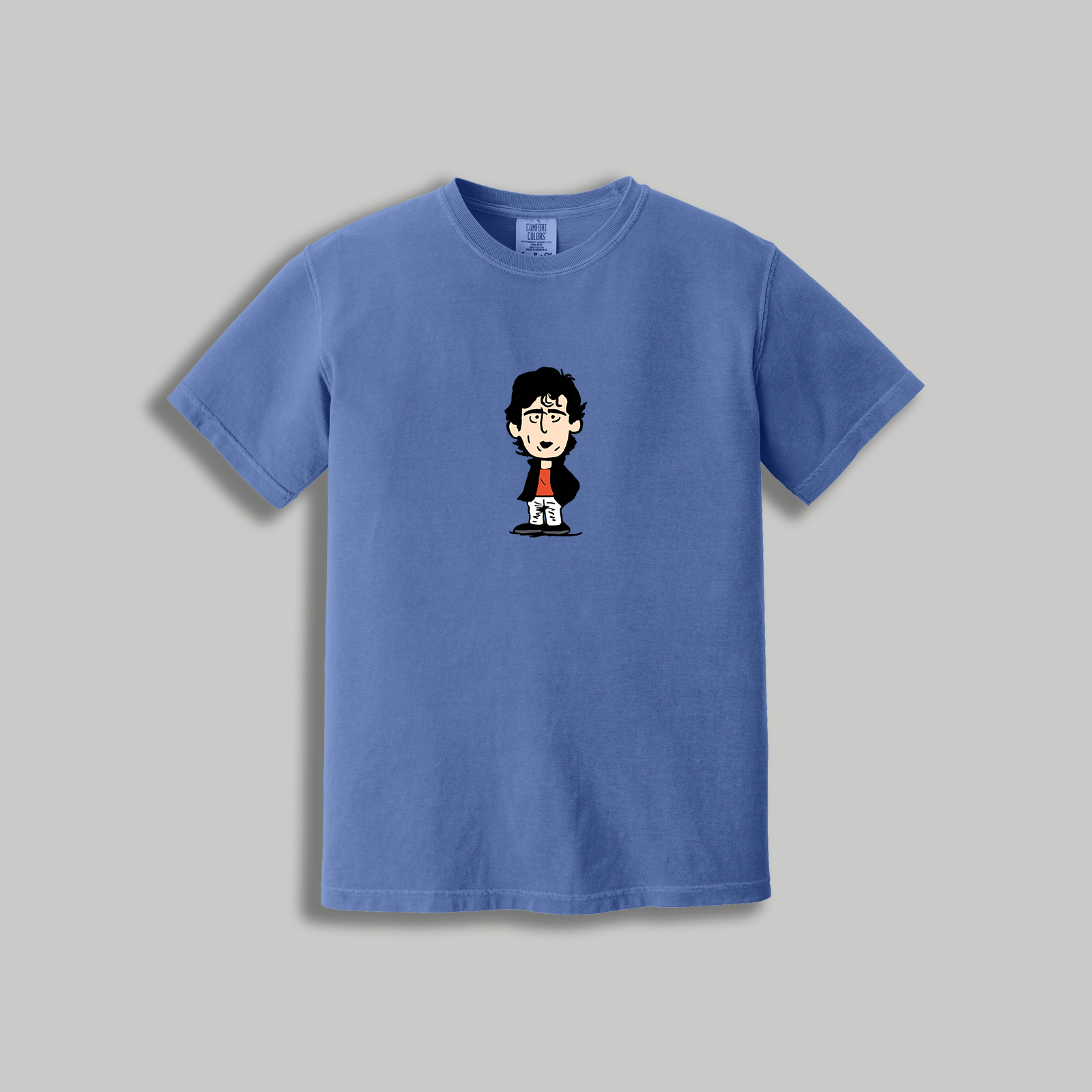 Mick Jagger Retro Cartoon T-Shirt – Rolling Stones x Peanuts Inspired Rock Tee