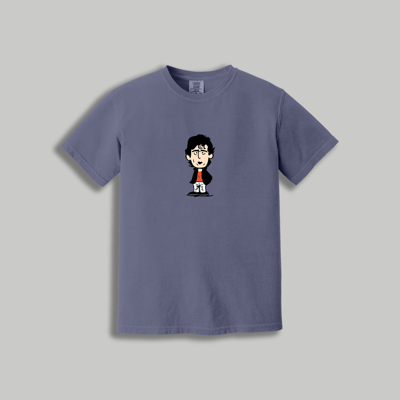Mick Jagger Retro Cartoon T-Shirt – Rolling Stones x Peanuts Inspired Rock Tee