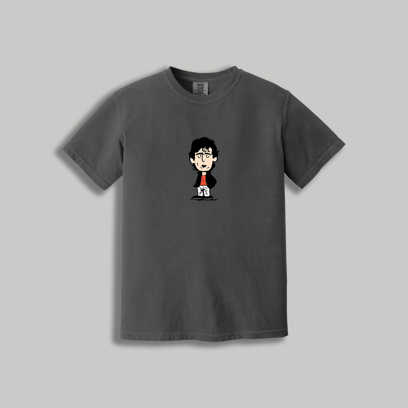 Mick Jagger Retro Cartoon T-Shirt – Rolling Stones x Peanuts Inspired Rock Tee