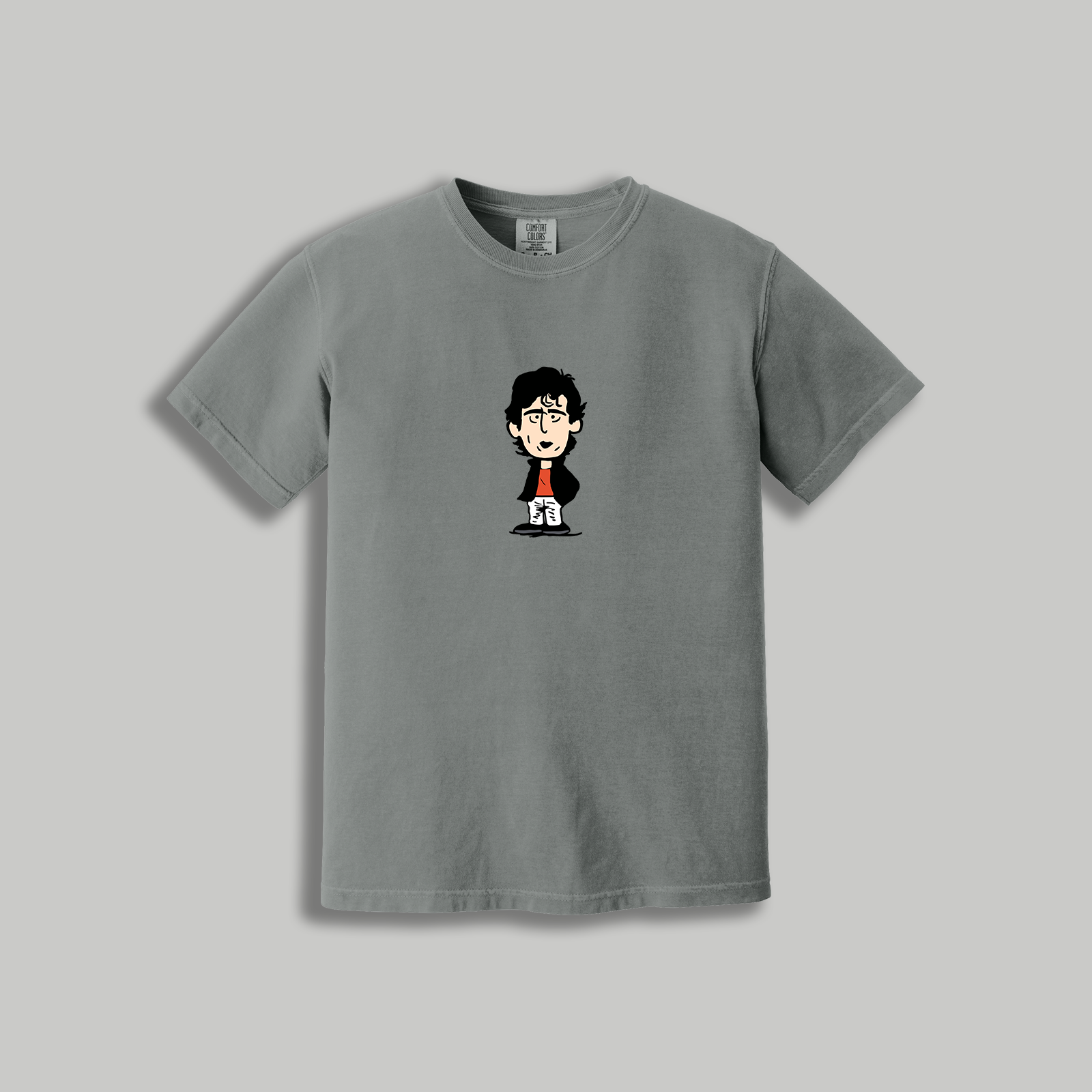 Mick Jagger Retro Cartoon T-Shirt – Rolling Stones x Peanuts Inspired Rock Tee