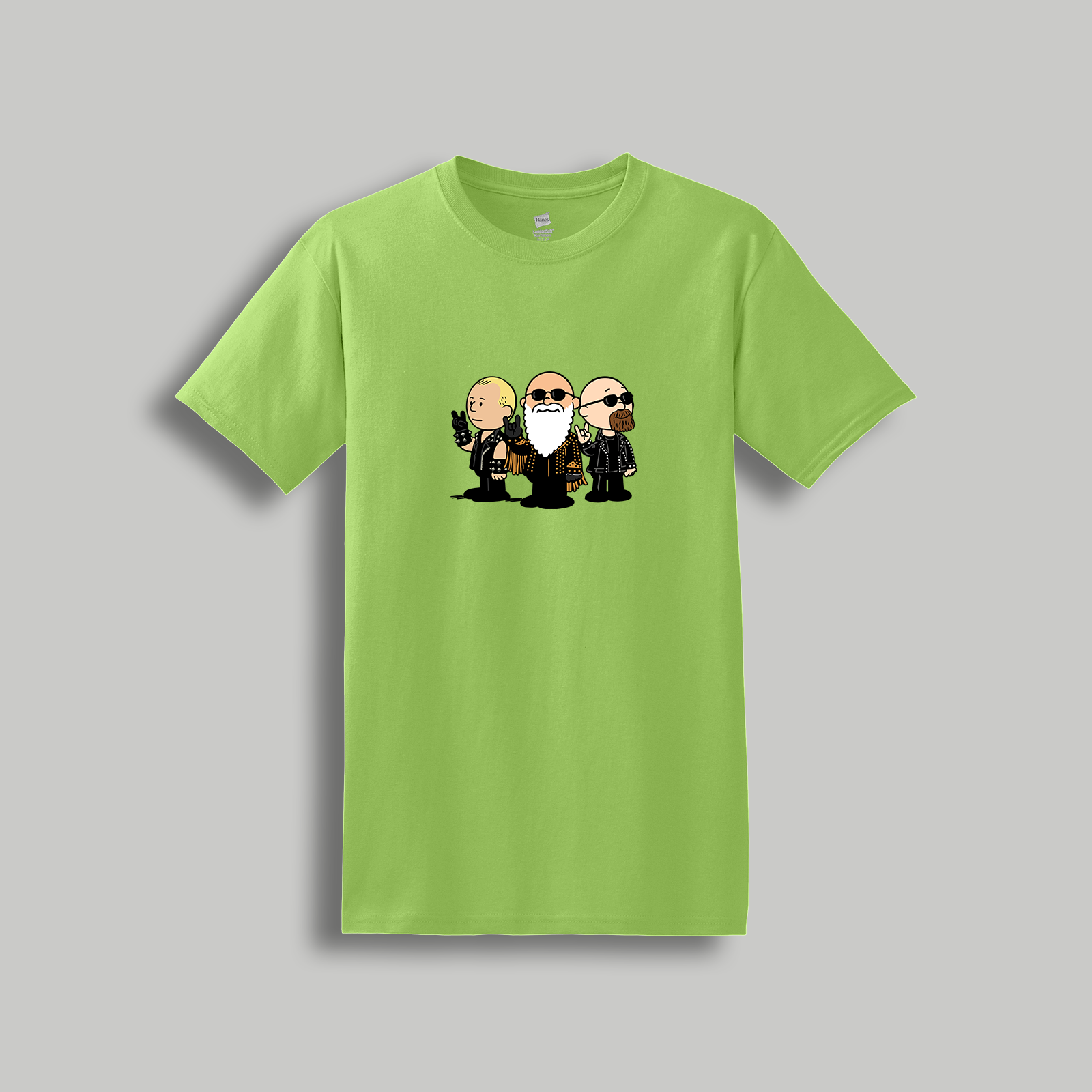 Judas Priest Retro Cartoon Tee – Heavy Metal Band Graphic Shirt