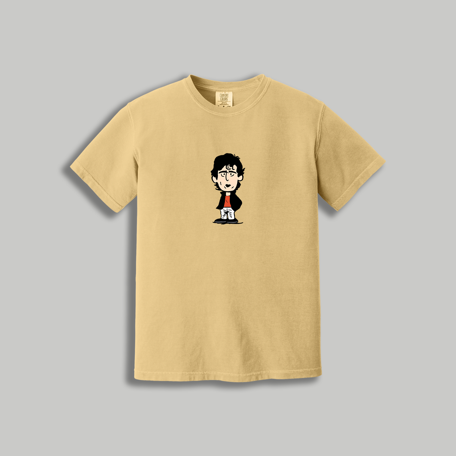 Mick Jagger Retro Cartoon T-Shirt – Rolling Stones x Peanuts Inspired Rock Tee