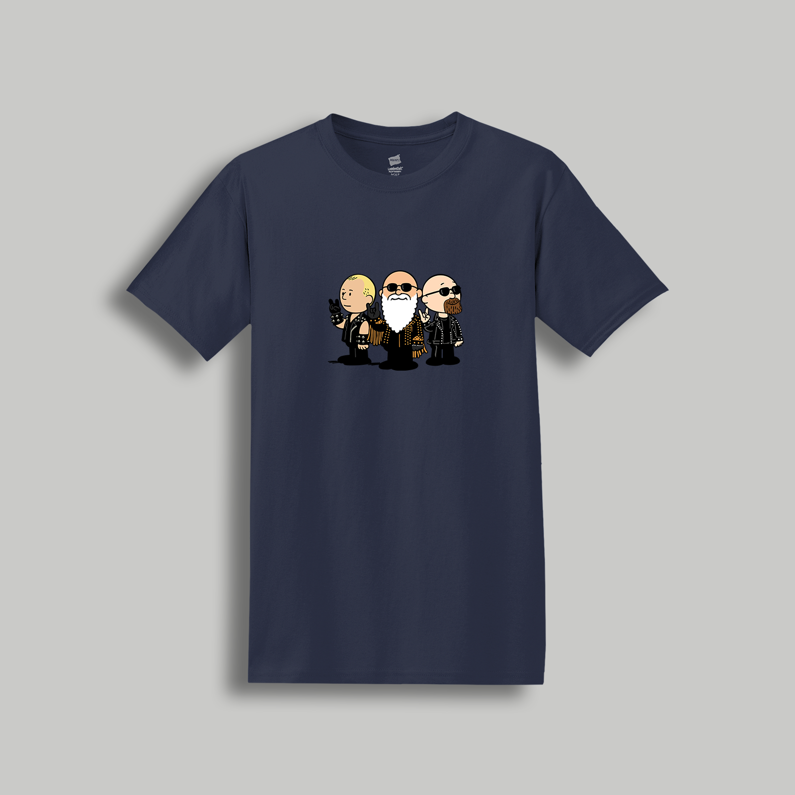 Judas Priest Retro Cartoon Tee – Heavy Metal Band Graphic Shirt