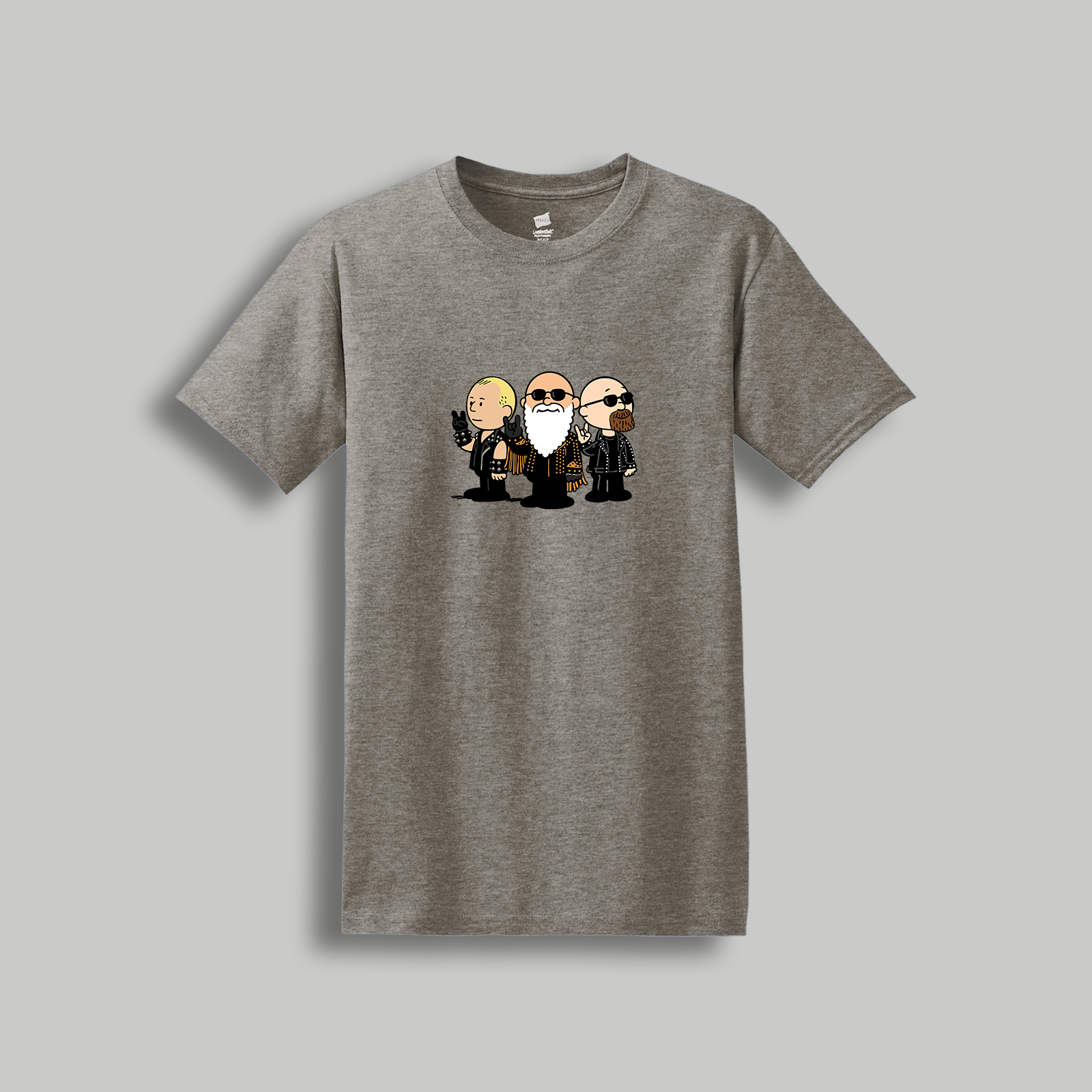 Judas Priest Retro Cartoon Tee – Heavy Metal Band Graphic Shirt