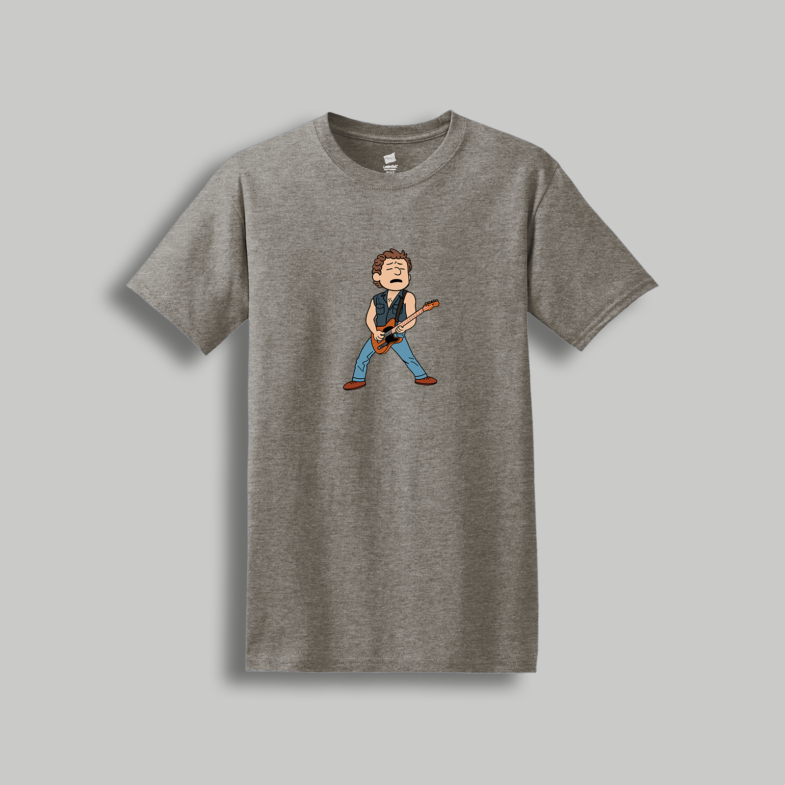 Bruce Springsteen Retro Cartoon T-Shirt