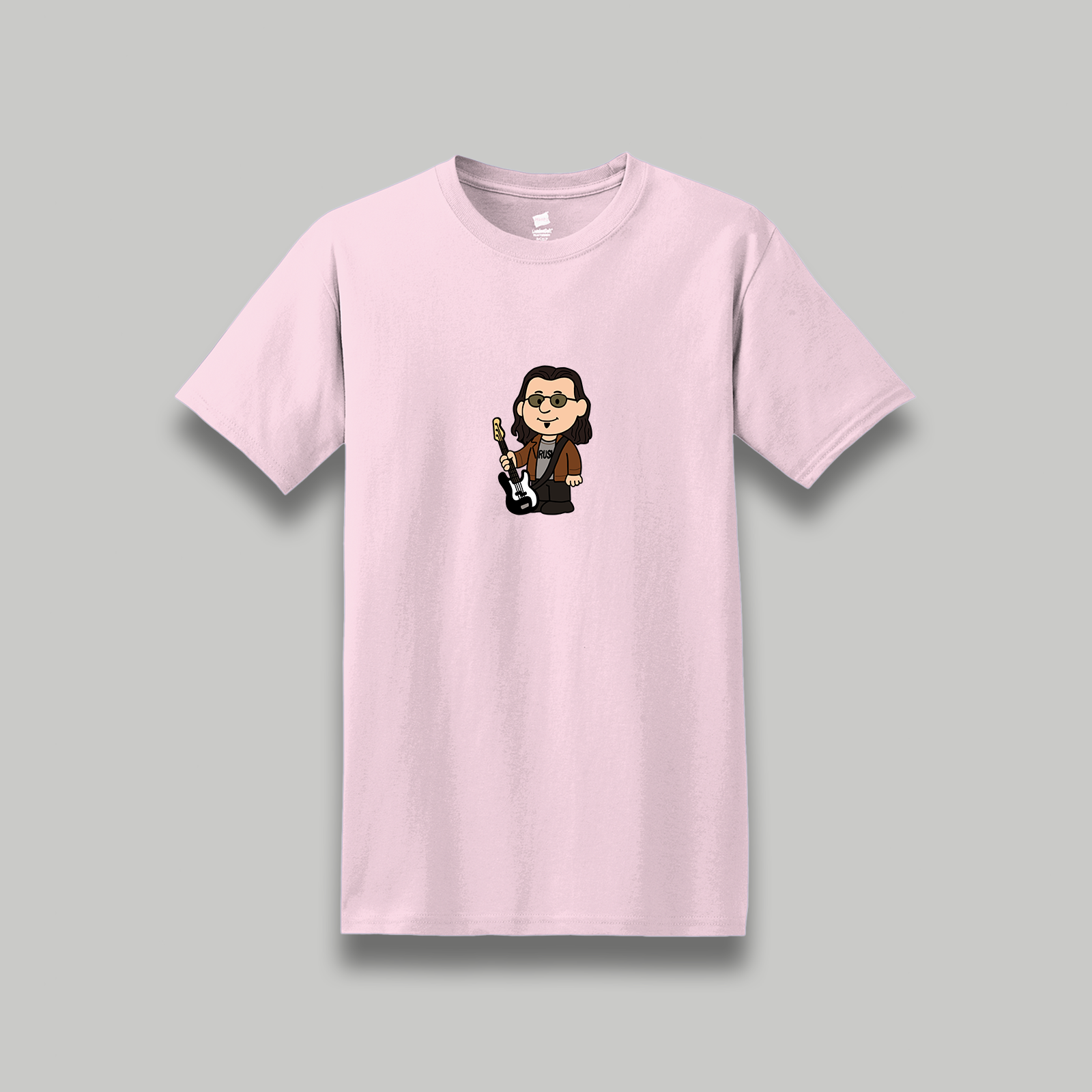 Geddy Lee Retro Cartoon T-Shirt - Rush Inspired Music Festival Shirt