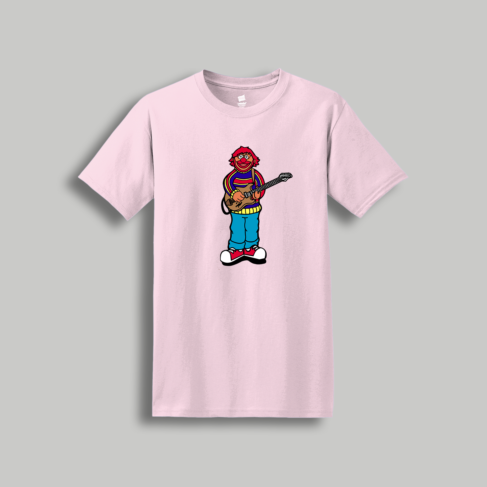 Trey Anastasio Ernie Retro Cartoon T-Shirt – Phish x Muppets Inspired Jam Band Tee