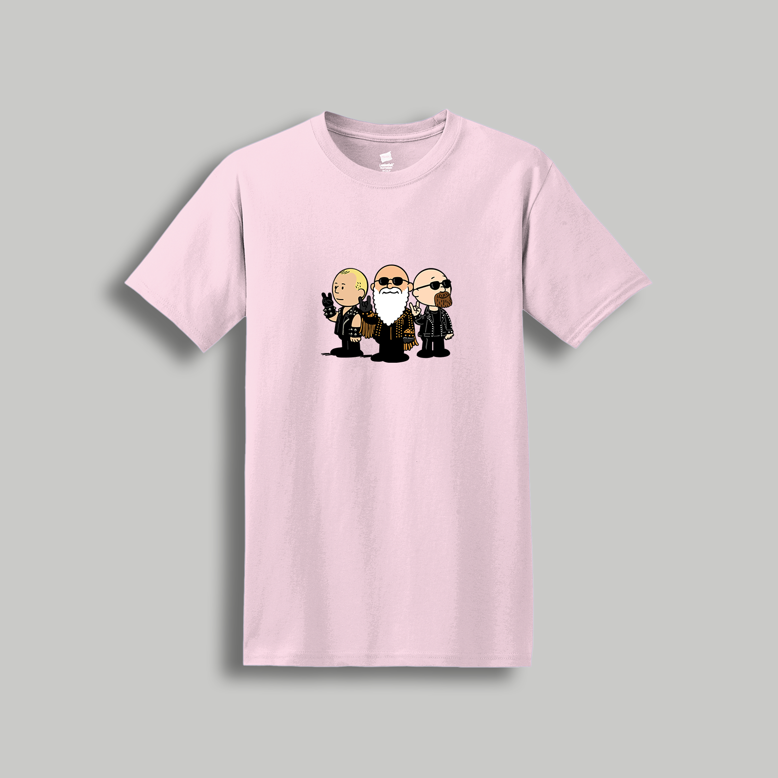 Judas Priest Retro Cartoon Tee – Heavy Metal Band Graphic Shirt