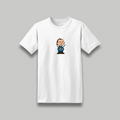 Phil Collins Retro Cartoon T-Shirt - Phil Colins Peanuts Style Tee