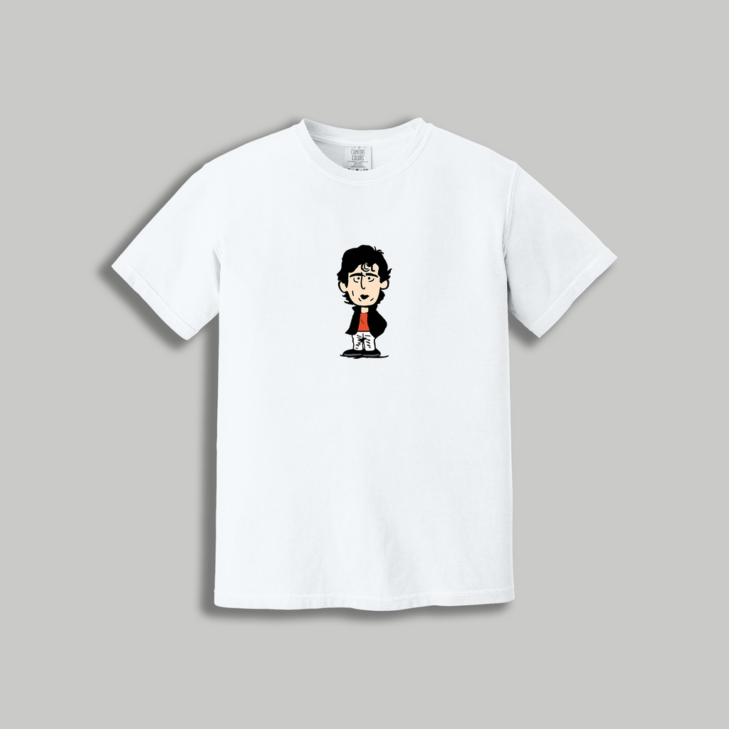 Mick Jagger Retro Cartoon T-Shirt – Rolling Stones x Peanuts Inspired Rock Tee