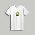 Kurt Cobain Retro Cartoon T-Shirt - Nirvana Peanuts Style Tribute Tee