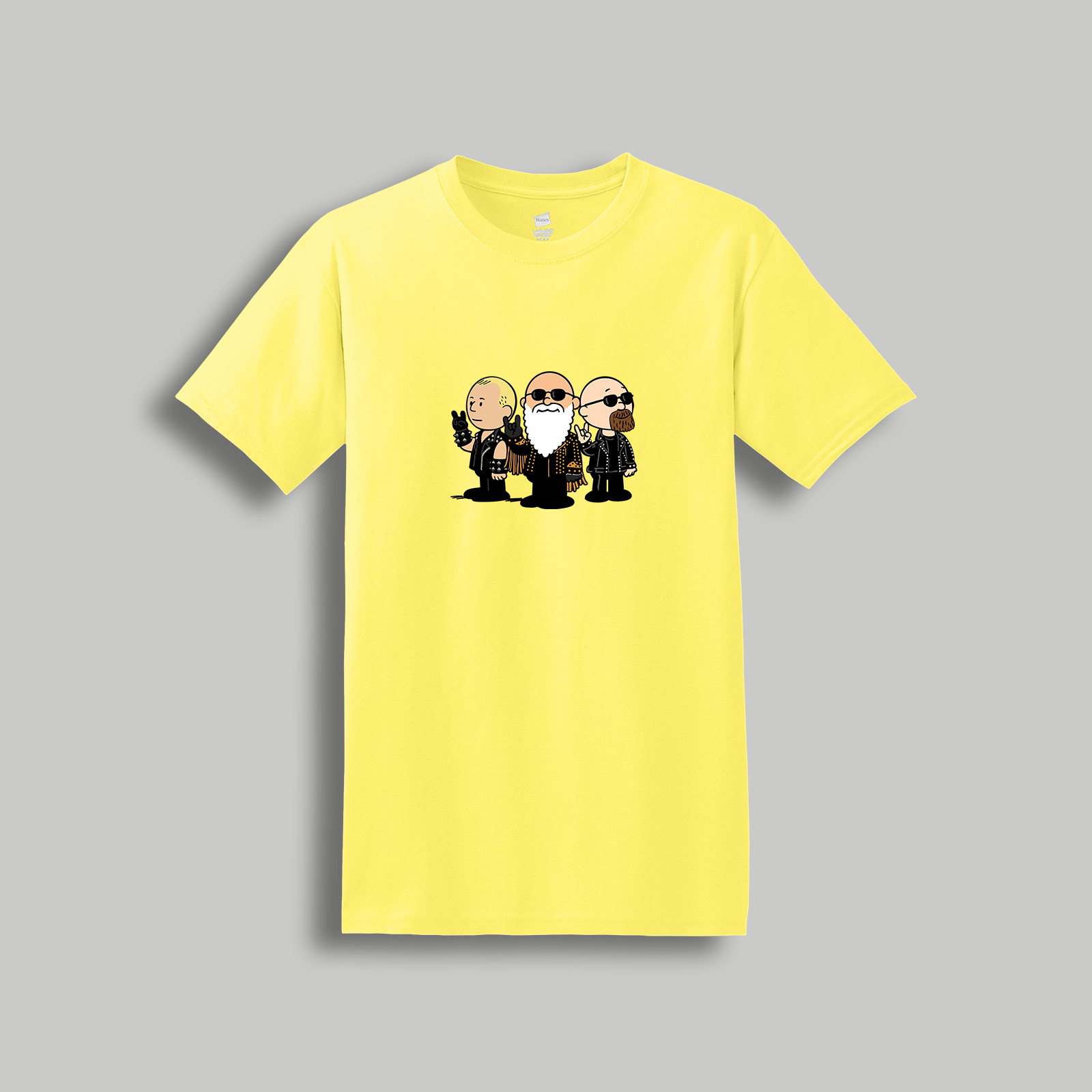 Judas Priest Retro Cartoon Tee – Heavy Metal Band Graphic Shirt